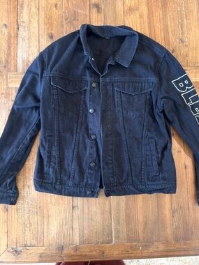 Lightweight Black Denim Jacket